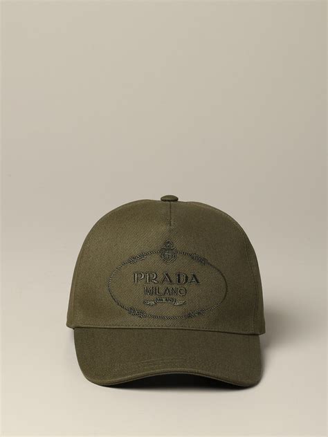 prada military style hat|real real Prada hats.